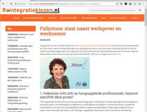 Interview reintegratiekiezen.nl met Dorris Falkenstein